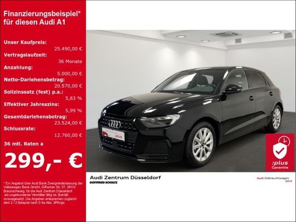 Audi A1 25 TFSI Sportback Advanced 70 kW image number 6