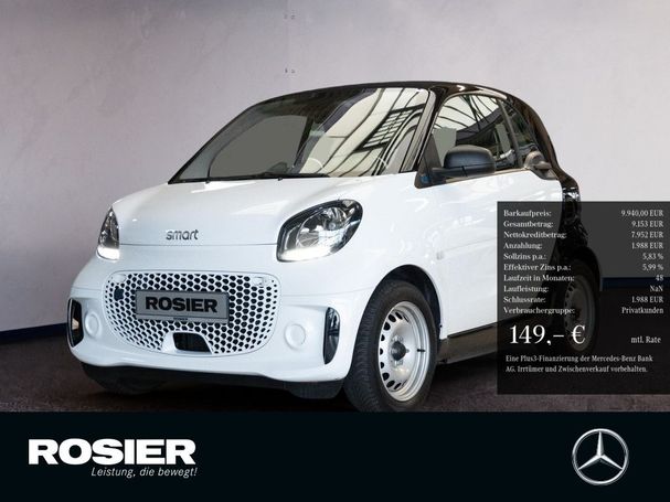 Smart ForTwo coupe EQ 60 kW image number 1