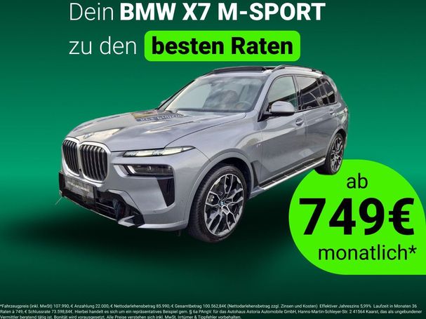 BMW X7 M Sport xDrive 259 kW image number 1