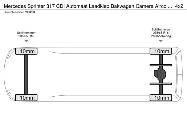 Mercedes-Benz Sprinter 317 CDI 125 kW image number 18