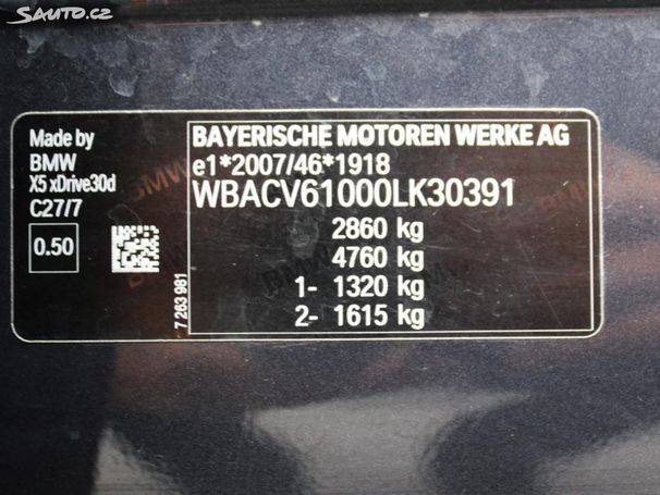 BMW X5 xDrive30d 195 kW image number 26