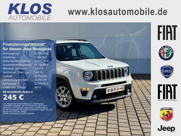 Jeep Renegade 1.5 GSE e-Hybrid Limited 96 kW image number 2