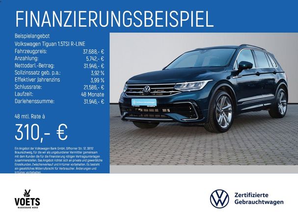 Volkswagen Tiguan 1.5 TSI DSG 110 kW image number 5