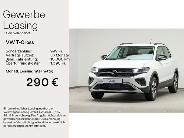 Volkswagen T-Cross 1.0 TSI DSG 85 kW image number 7