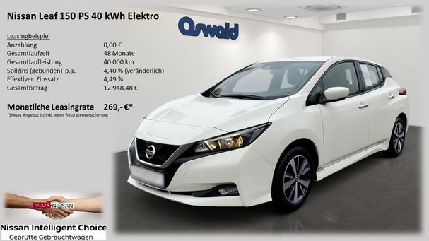 Nissan Leaf 40 kWh Acenta 110 kW image number 2