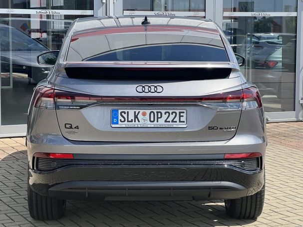 Audi Q4 50 e-tron S-line Sportback 220 kW image number 4