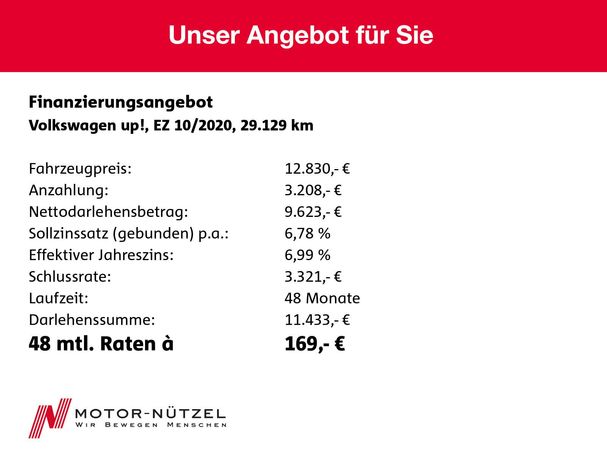 Volkswagen up! 60 kW image number 5