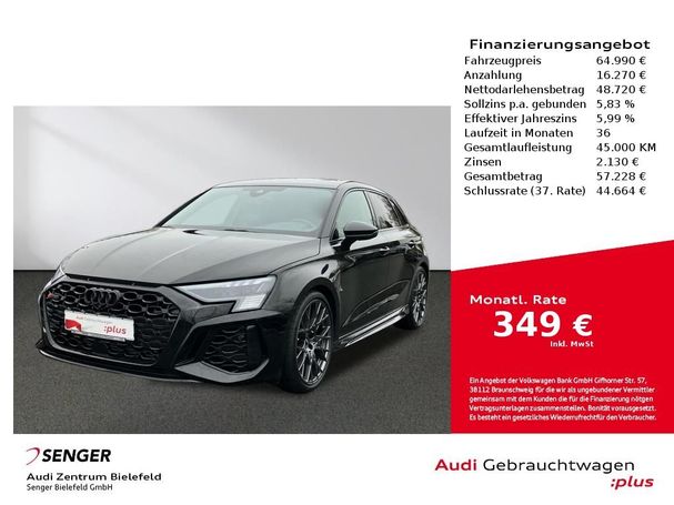 Audi RS3 2.5 TFSI quattro Sportback 294 kW image number 1