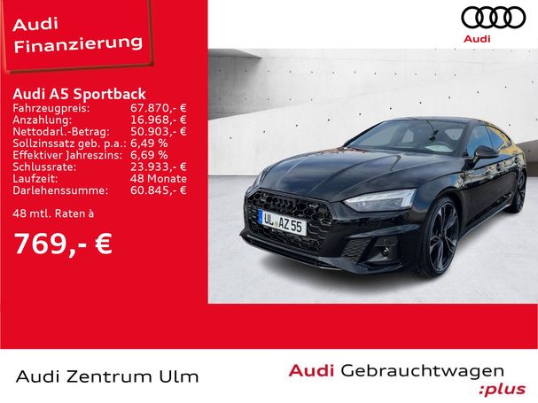 Audi A5 40 TDI S tronic S-line Sportback Business 150 kW image number 5