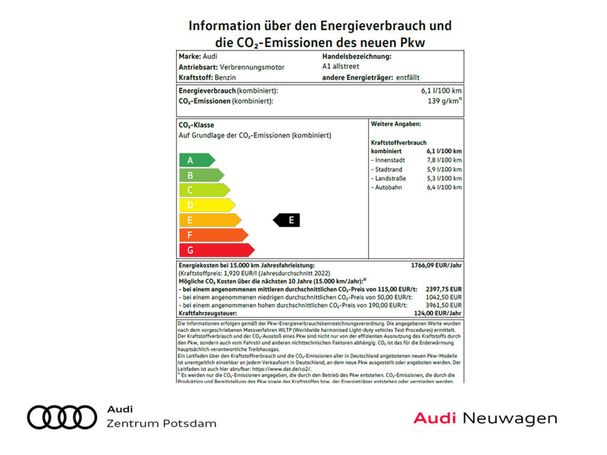 Audi A1 35 TFSI Allstreet 110 kW image number 5