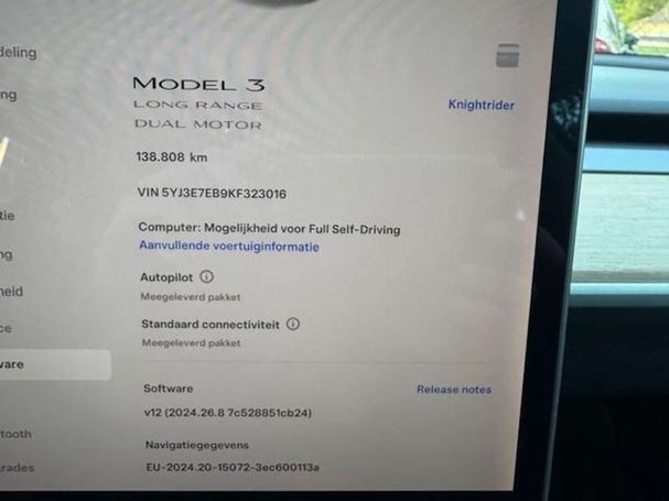 Tesla Model 3 Long Range AWD 258 kW image number 13