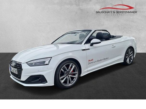 Audi A5 40 TFSI S-line Cabrio 150 kW image number 1