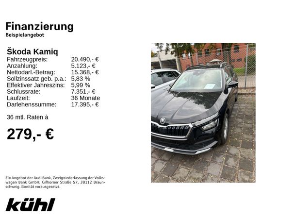 Skoda Kamiq 1.0 TSI Ambition 70 kW image number 4