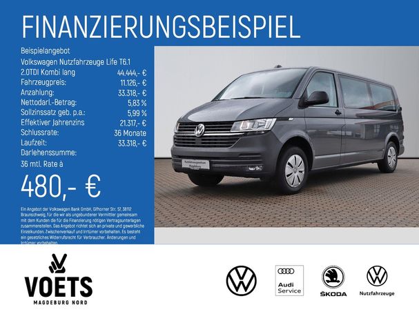 Volkswagen T6 Kombi 2.0 TDI 110 kW image number 6