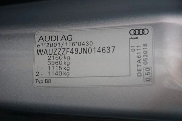 Audi A4 2.0 TDI quattro S tronic 140 kW image number 20