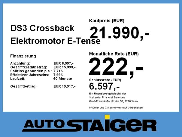 DS Automobiles 3 Crossback E-Tense Performance 100 kW image number 4