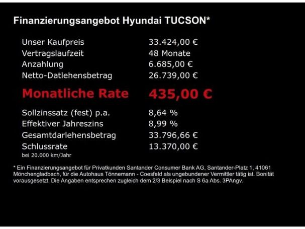 Hyundai Tucson CRDi 4WD DCT 100 kW image number 4