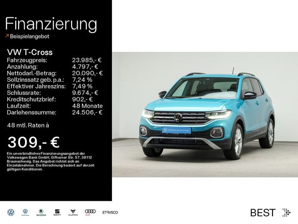 Volkswagen T-Cross 1.0 TSI Life 81 kW image number 7