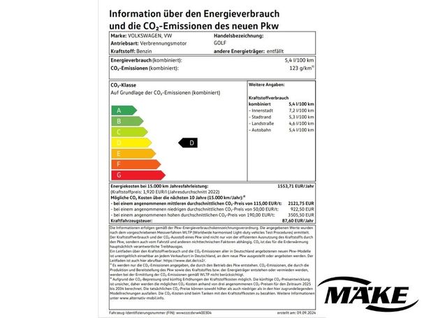 Volkswagen Golf 1.5 TSI 85 kW image number 4