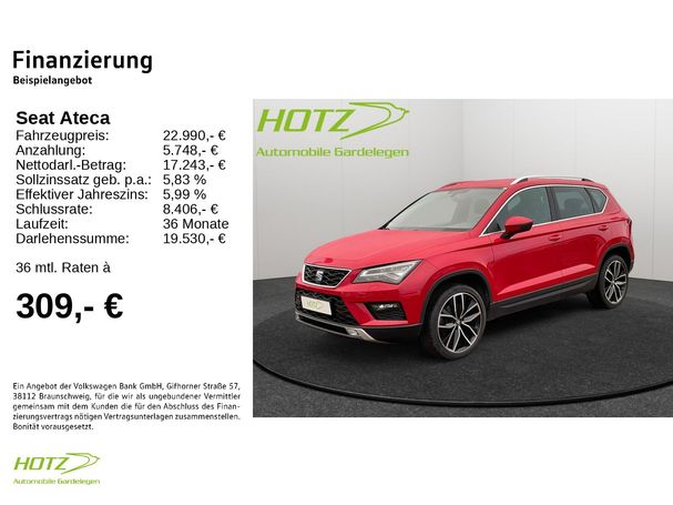 Seat Ateca 2.0 TSI 4Drive DSG XCELLENCE 140 kW image number 5