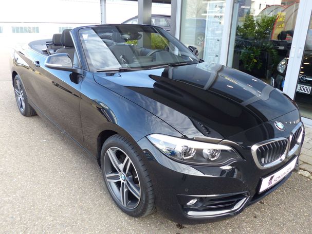 BMW 218d Cabrio Sport Line 110 kW image number 17