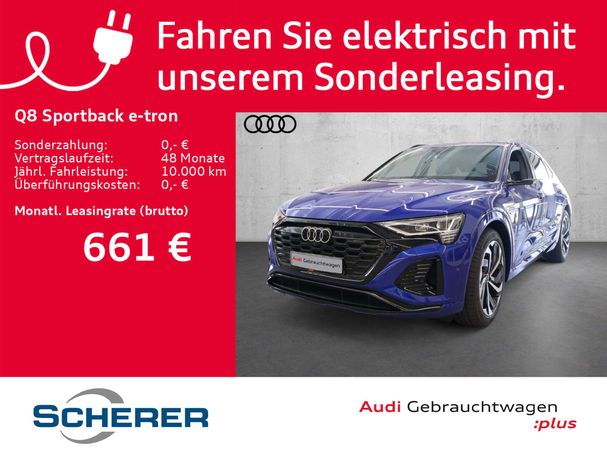 Audi Q8 55 e-tron S-line 300 kW image number 4