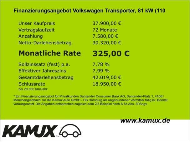 Volkswagen T6 Transporter T6 2.0 TDI Comfortline 81 kW image number 12