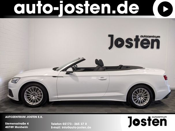 Audi A5 40 TFSI S tronic Cabrio 150 kW image number 10