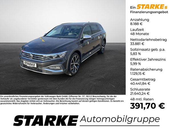 Volkswagen Passat Alltrack 2.0 TDI DSG 4Motion 147 kW image number 4