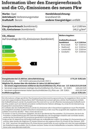 Opel Grandland GS 96 kW image number 43