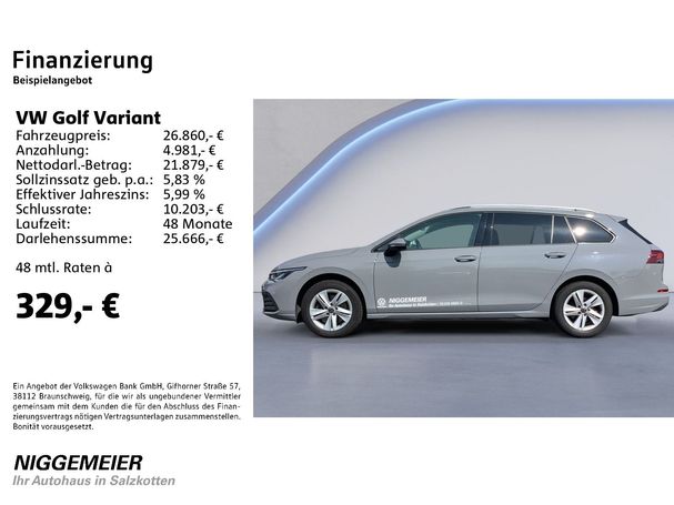 Volkswagen Golf Variant 2.0 TDI 110 kW image number 5