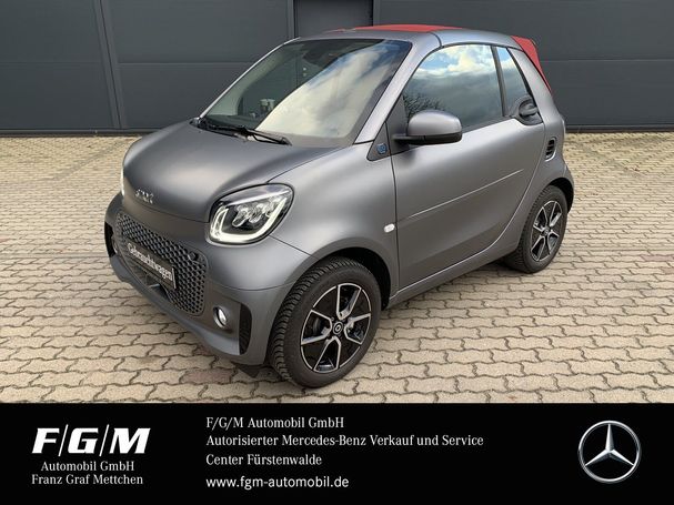 Smart ForTwo cabrio EQ 60 kW image number 1