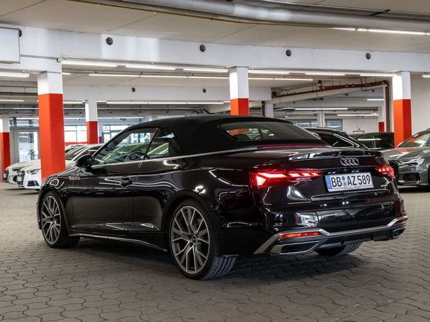 Audi A5 45 TFSI quattro S tronic S-line Cabrio 195 kW image number 2