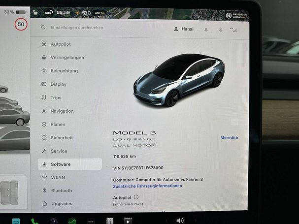 Tesla Model 3 Long Range AWD 350 kW image number 37