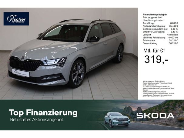 Skoda Superb Combi 2.0 TDI SportLine 4x4 DSG 147 kW image number 2