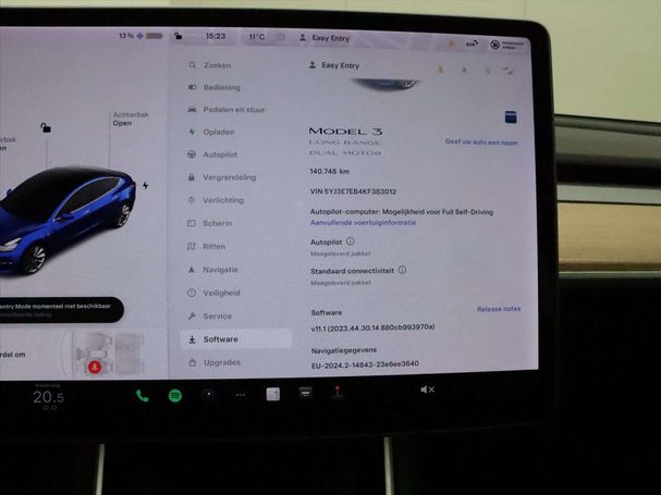 Tesla Model 3 Long Range AWD 258 kW image number 22