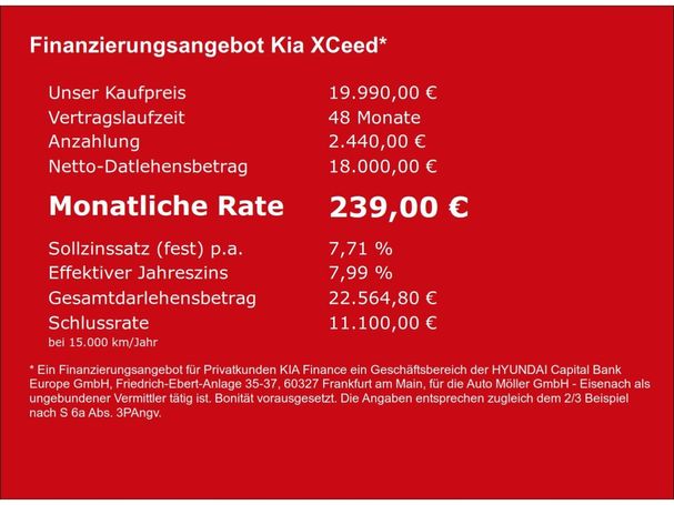 Kia XCeed 1.4 103 kW image number 7