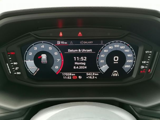 Audi A1 25 TFSI Sportback 70 kW image number 12