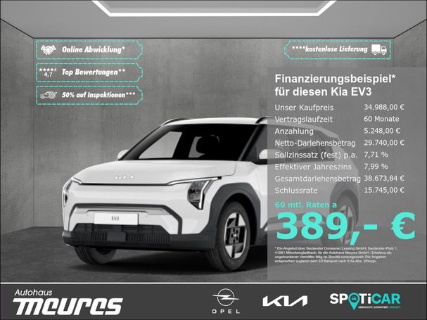 Kia EV3 kWh Air 150 kW image number 1