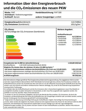 Fiat 500 51 kW image number 14