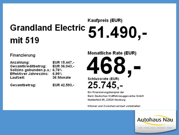 Opel Grandland Electric GS 157 kW image number 5