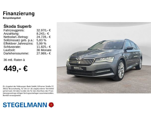 Skoda Superb Combi 2.0 TDI Ambition 110 kW image number 5