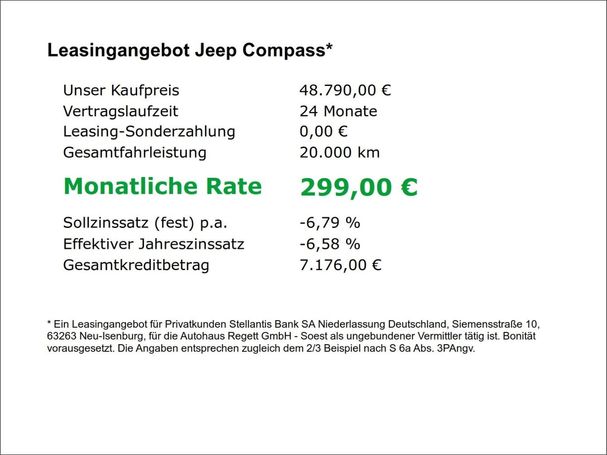 Jeep Compass 1.5 Summit 96 kW image number 15