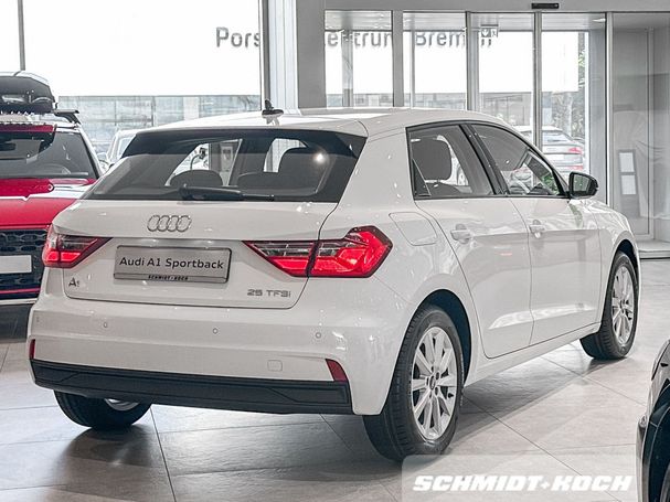 Audi A1 25 TFSI Sportback 70 kW image number 4