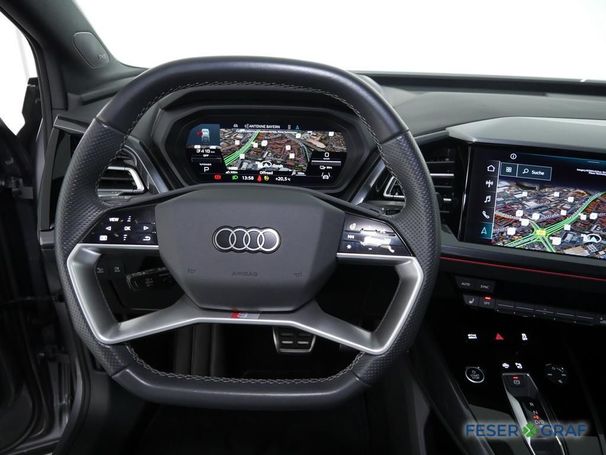 Audi Q4 50 quattro e-tron S-line Sportback 220 kW image number 12