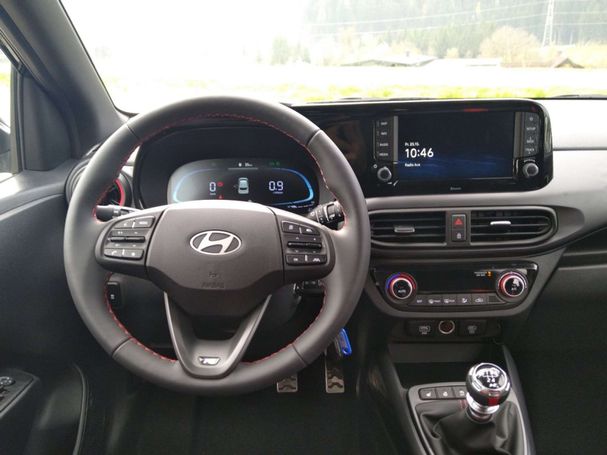 Hyundai i10 1.0 T-GDI N Line 66 kW image number 9