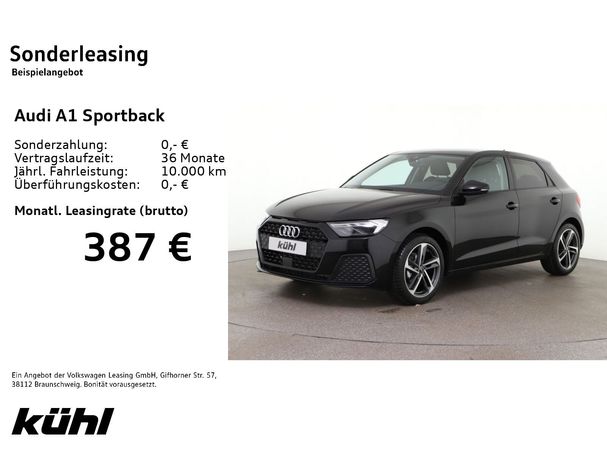 Audi A1 25 TFSI S tronic Sportback 70 kW image number 5