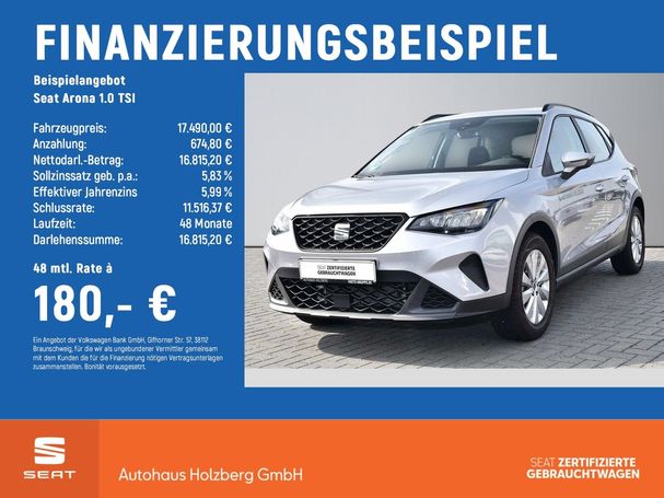 Seat Arona 1.0 TSI Style 70 kW image number 1