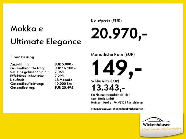 Opel Mokka Ultimate 100 kW image number 5