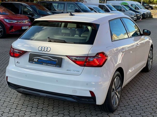 Audi A1 25 TFSI Sportback 70 kW image number 6